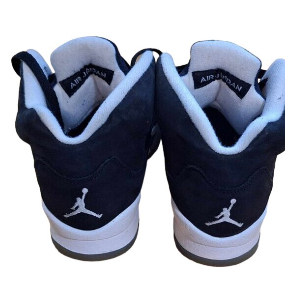 2021 Nike Air Jordan 5 Retro Moonlight Oreo White Black CT4838-011 Mens Size 5.5 main image 9